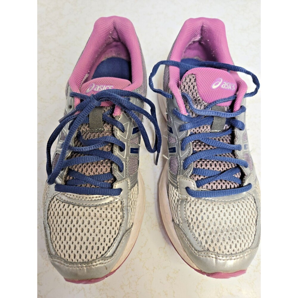 Womens Asics Sneakers Gel-Contend 4 T765N Ortholite Athletic Size 7 Purple Gray